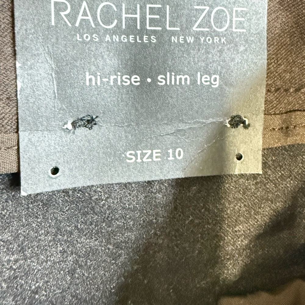 Rachel Zoe Hi-Rise Slim Leg Pants – Size 10 (NWT) - Picture 6 of 6